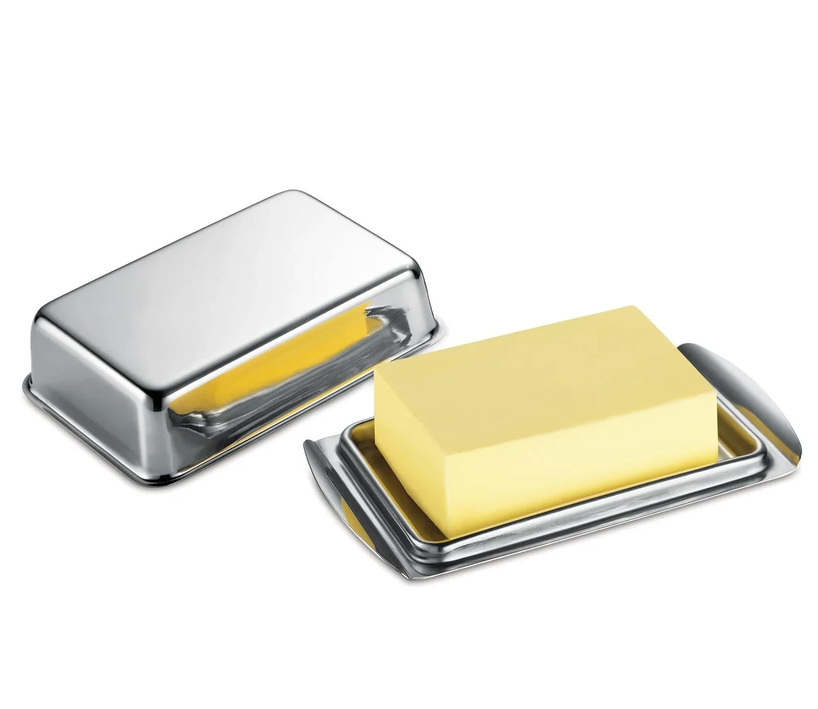 Butterdose für Kühlschrank Edelstahl