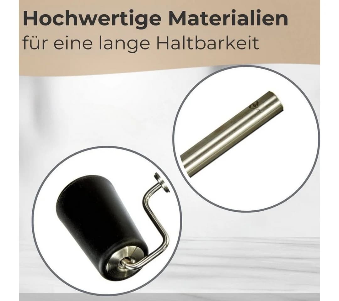 Küchenprofi Teigroller BAKE Edelstahl Konische Walze - Bild 3