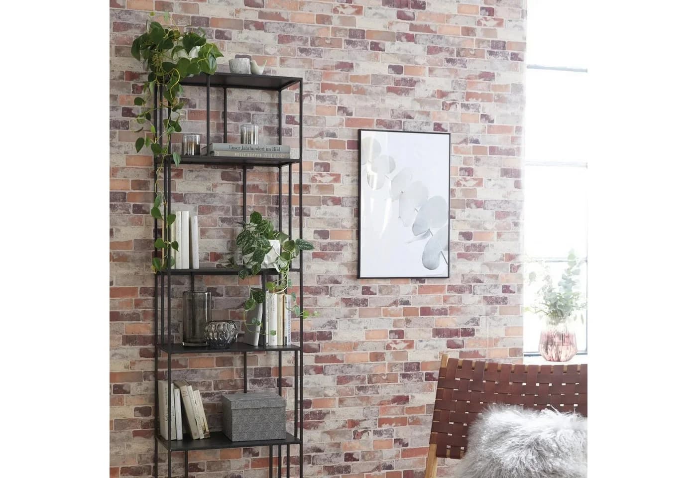 d-c-wall® 3D-Tapete Steinoptik PVC Wandbelag