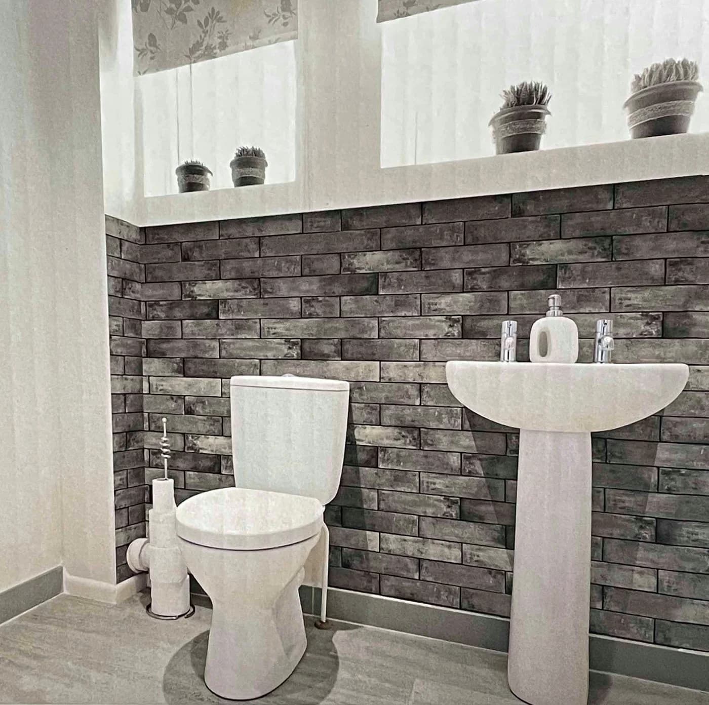d-c-wall® 3D-Tapete Steinoptik PVC Wandbelag - Bild 3