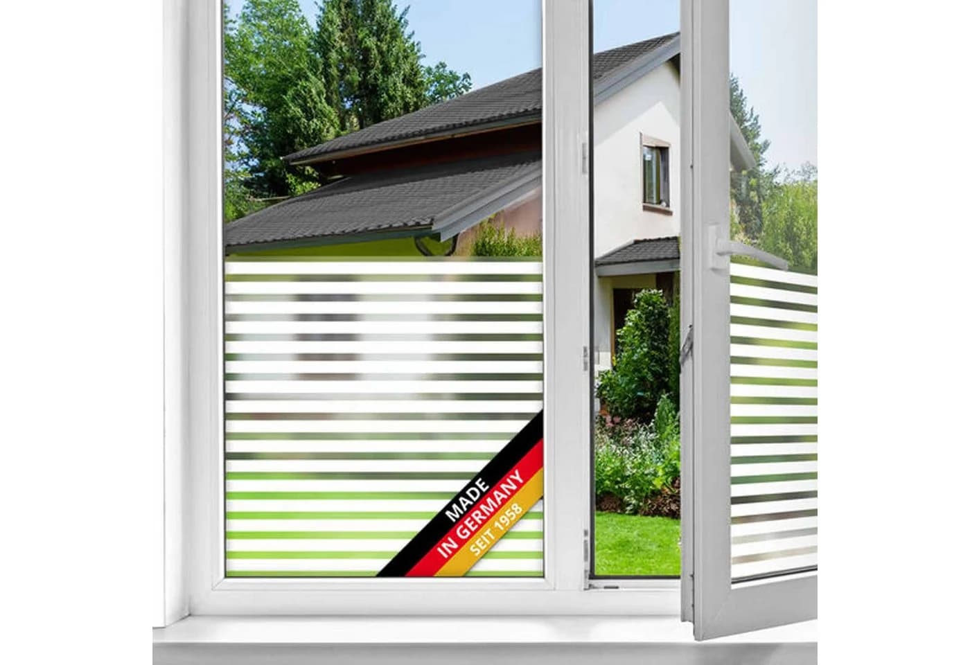 d-c-fix Fensterfolie Linia Sichtschutzfolie Statisch Haftend - Bild 2