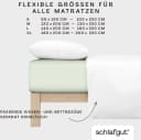 Schlafgut Spannbettlaken Premium Mako-Zwirn-Jersey Grün Bild 5