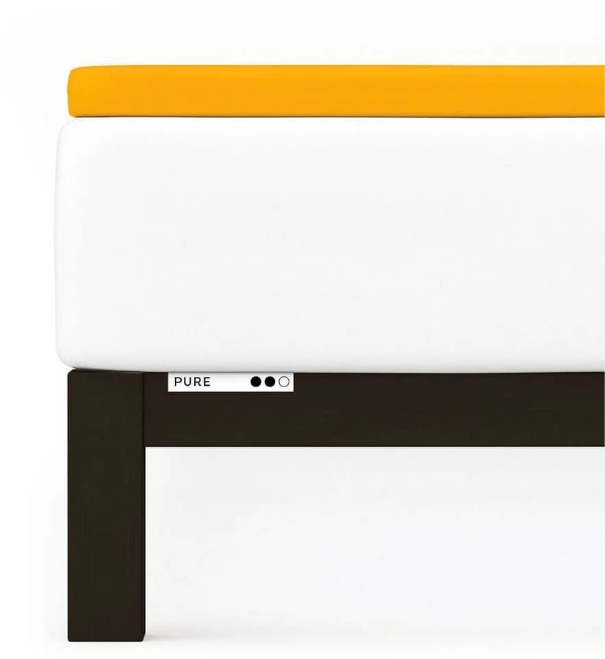 Schlafgut Spannbettlaken PURE TOPPER Bio-Baumwolle Gelb - Bild 4