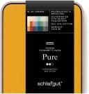 Schlafgut Spannbettlaken PURE TOPPER Bio-Baumwolle Gelb Bild 5