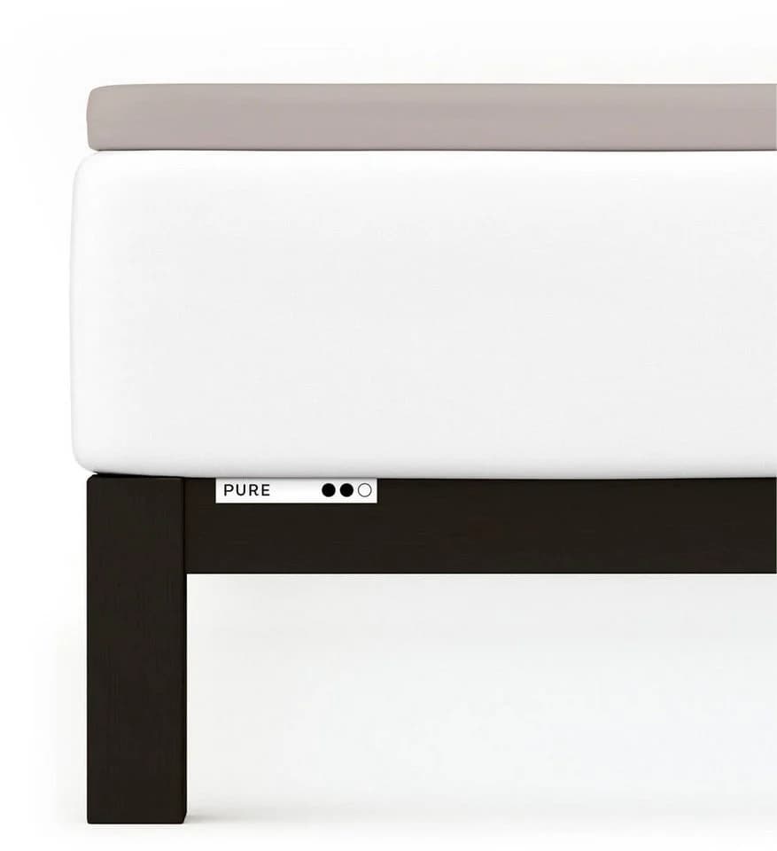 Schlafgut Spannbettlaken PURE TOPPER Bio-Baumwolle Beige Jersey - Bild 4
