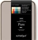 Schlafgut Spannbettlaken PURE TOPPER Bio-Baumwolle Beige Jersey Bild 5