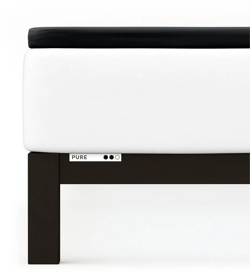 Schlafgut Spannbettlaken Pure Topper Bio-Baumwolle Schwarz - Bild 4