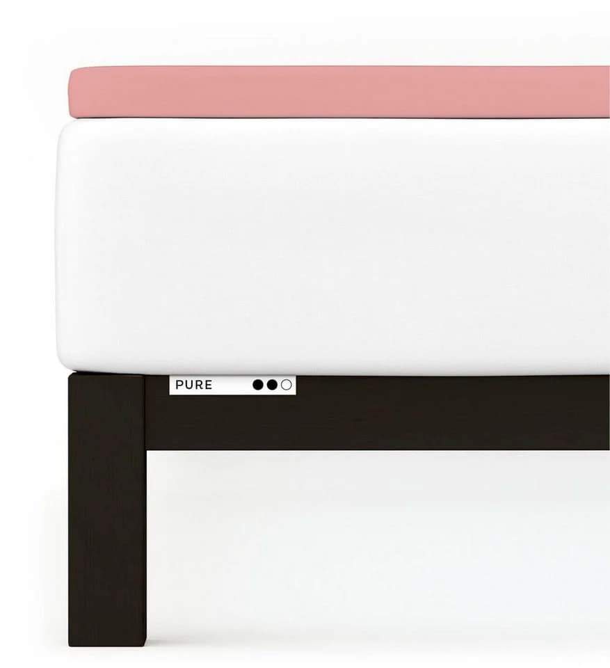 Schlafgut Spannbettlaken Pure Topper Bio-Baumwolle Lila Jersey-Elasthan - Bild 4