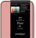 Schlafgut Spannbettlaken Pure Topper Bio-Baumwolle Lila Jersey-Elasthan Bild 5