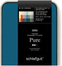 Schlafgut Spannbettlaken Bio-Baumwolle Jersey Elasthan Blau Bild 5