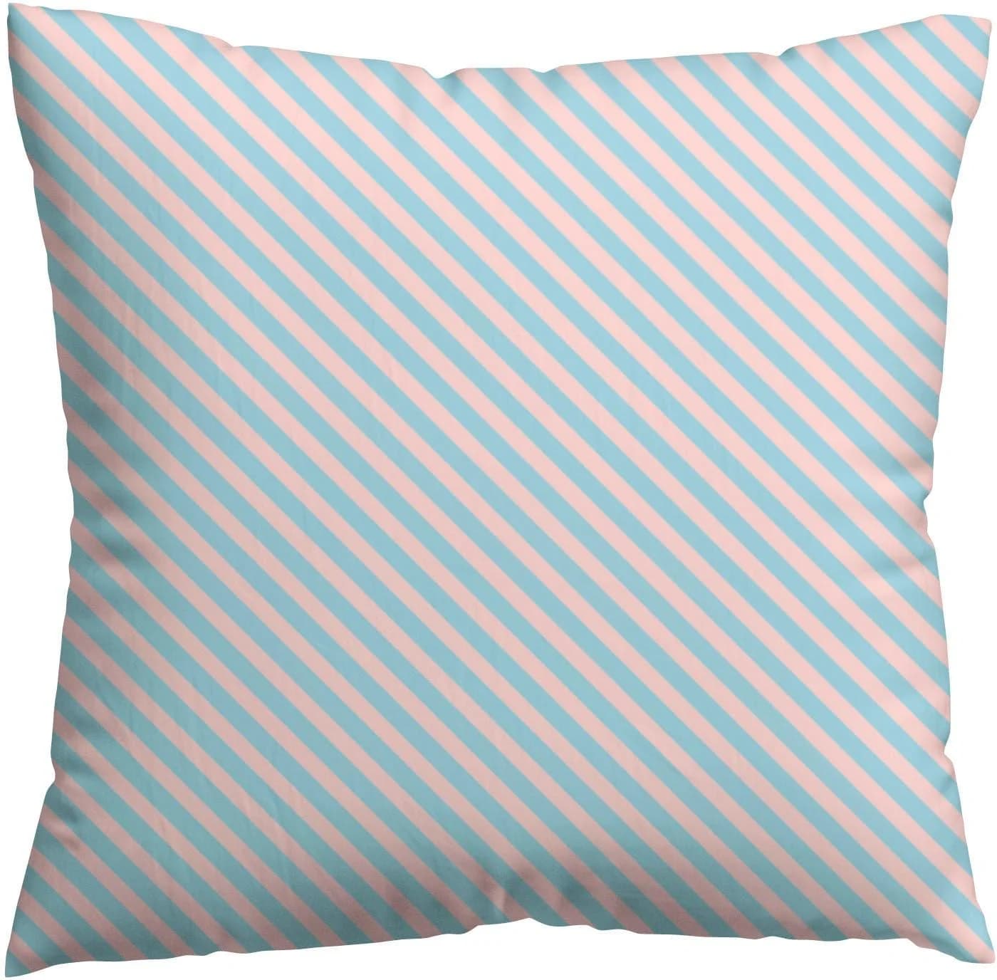 Schlafgut Premium Kissenbezug Woven Fade Satin 40x40cm Lila Blau