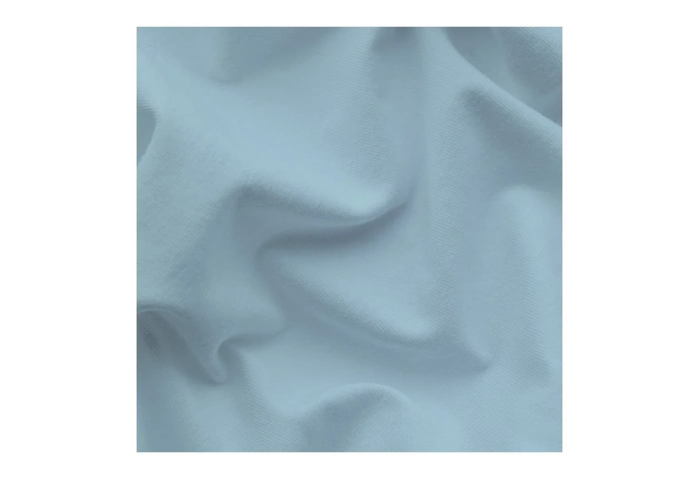 Schlafgut Premium Kissenbezug Jersey Blau Light 40x80 cm
