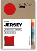 Schlafgut Kissenbezug Easy Jersey 100% Baumwolle Rot 80x80 cm Bild 3