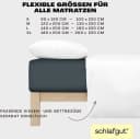 Matheis Spannbettlaken EASY Jersey Grau Deep Bild 5