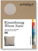 Schlafgut Premium Kissenbezug Woven Satin Beige 40x40 cm Bild 4