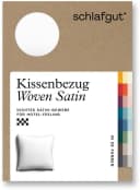 Schlafgut Kissenbezug Premium Woven Satin 300tc Uni Weiß Bild 4