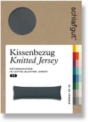Schlafgut Pure Kissenbezug Grau Bio-Baumwolle mit Elasthan Bild 2