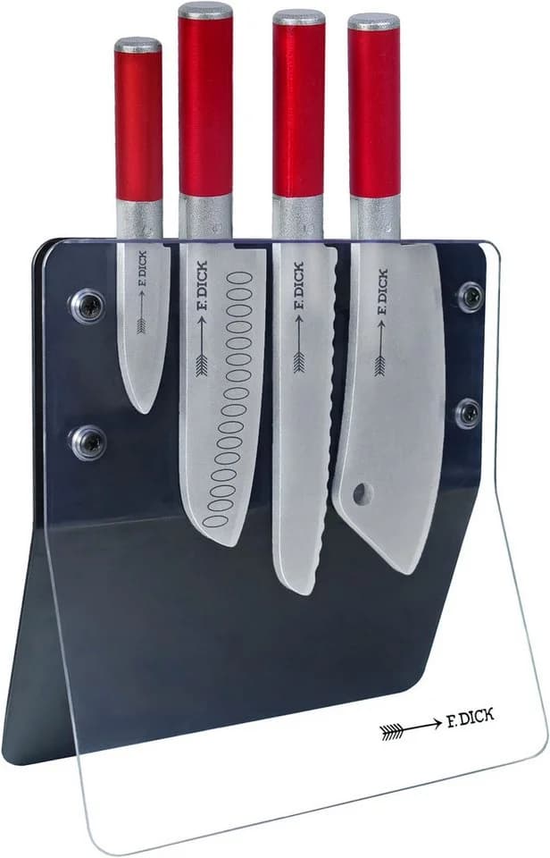 Tanner Spielbesteck F. Dick Messer Set inkl. Messerblock, aus Holz, FSC® - Bild 2