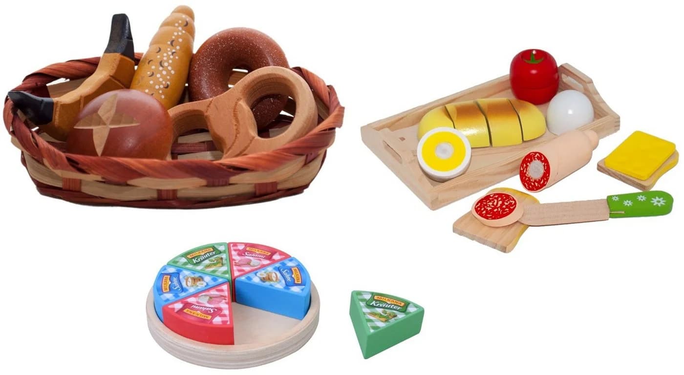 Tanner Kaufladensortiment Frühstück Set Holz - Bild 2