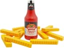 Tanner Spiellebensmittel Bratwurst zum Schneiden mit Pommes und Ketchup Bild 4