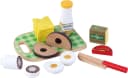 Tanner Spiellebensmittel Brotzeit Set 9-tlg. Holz Bunt Bild 2