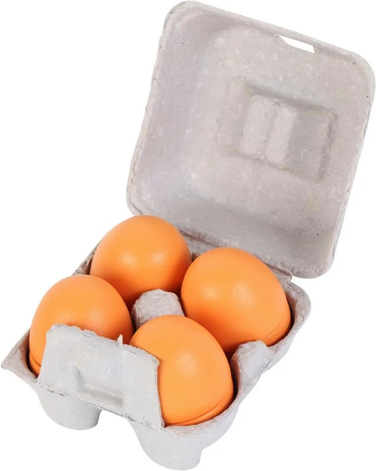 Tanner Kaufladensortiment Eier - Authentisches Holzspielzeug Bunt - Bild 4