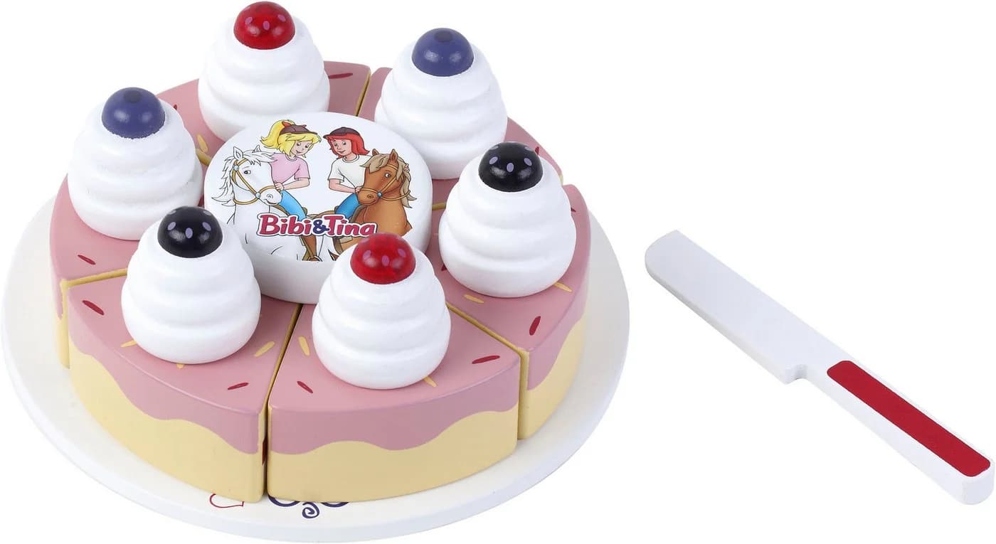 Tanner Spiellebensmittel Bibi & Tina Torte zum Schneiden bunt - Bild 3