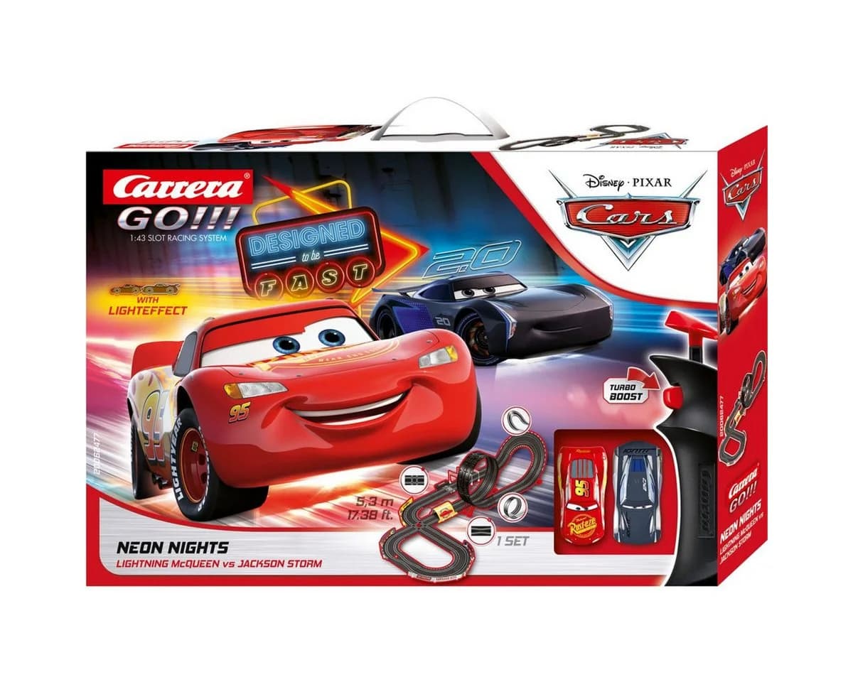Carrera GO!!! Disney Pixar Cars Neon Nights Autorennbahn 1:43 - Bild 2