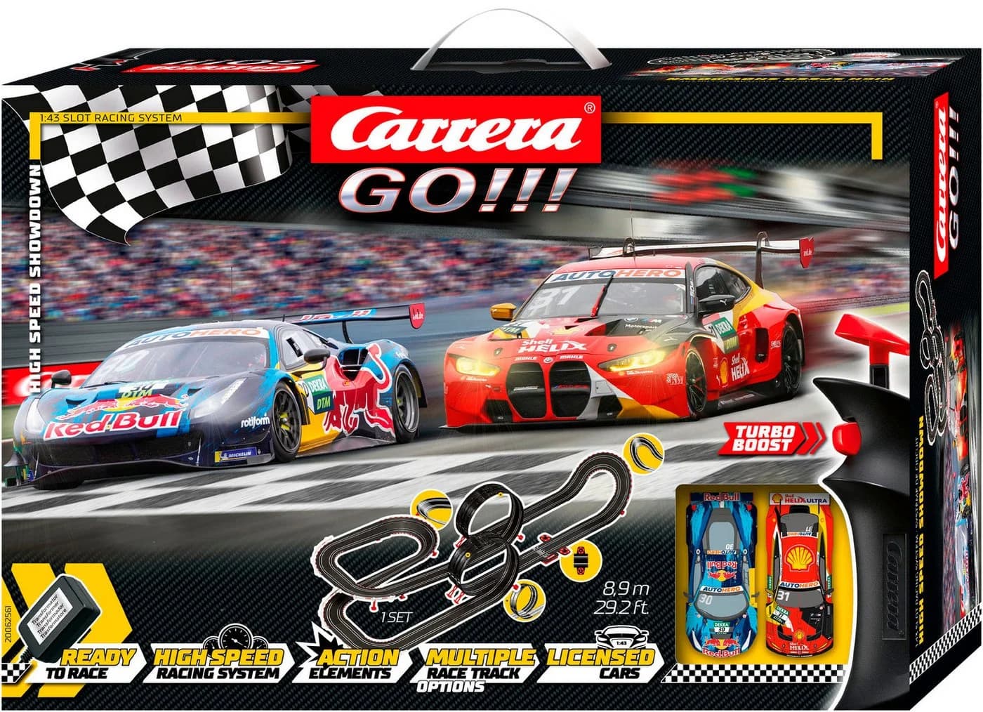 Carrera GO!!! DTM High Speed Showdown Autorennbahn Bunt - Bild 2