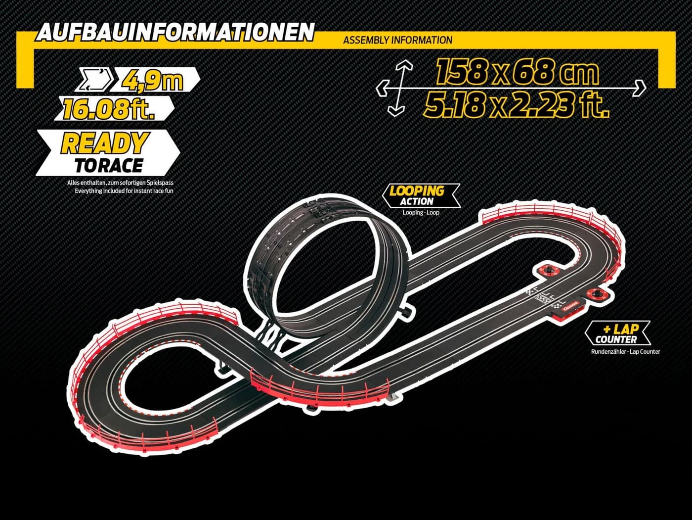 Carrera® Autorennbahn GO!!! GT Powerplay 4,9 m - Bild 4
