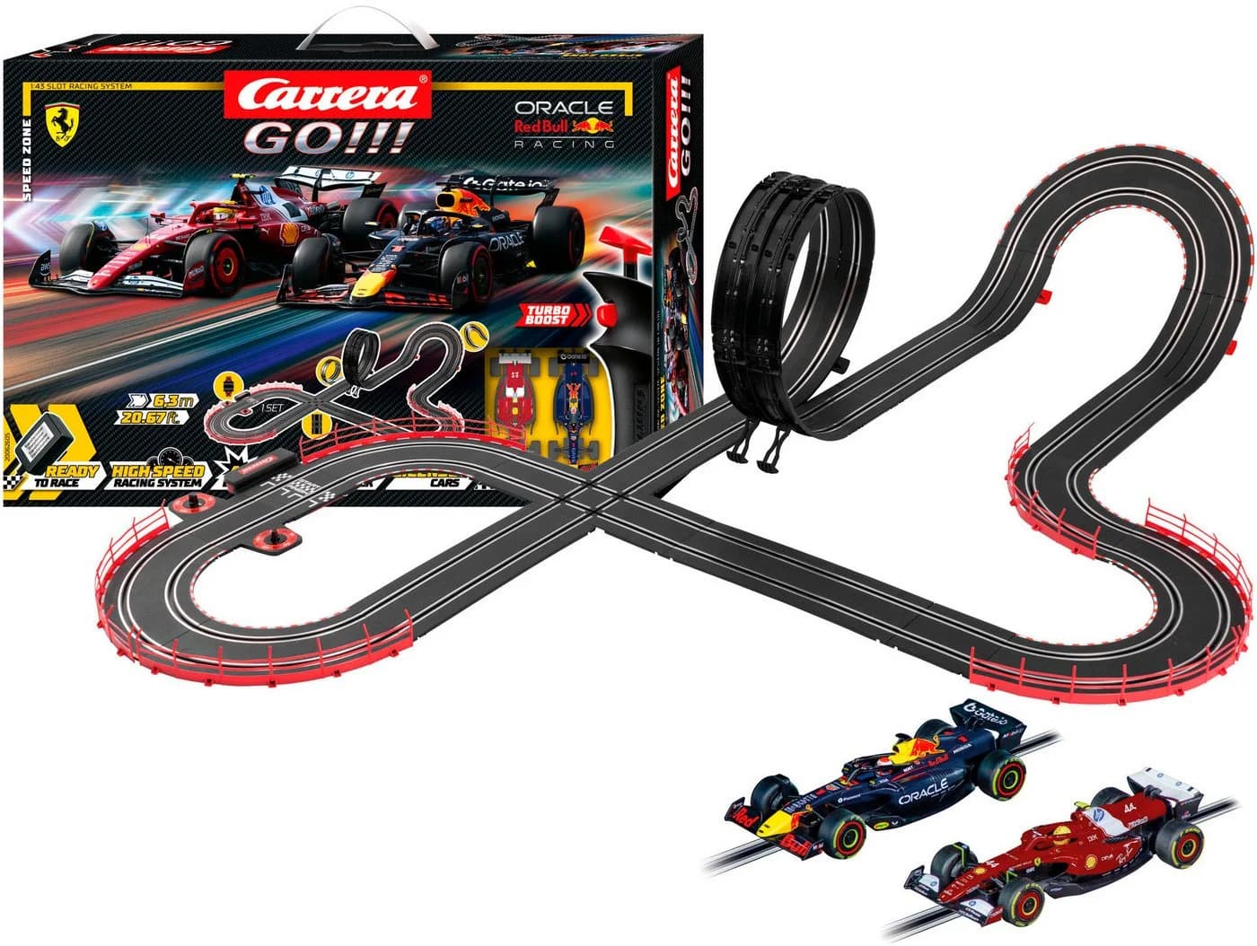 Carrera® Autorennbahn Carrera GO!!! Speed Zone mit Looping - Bild 2