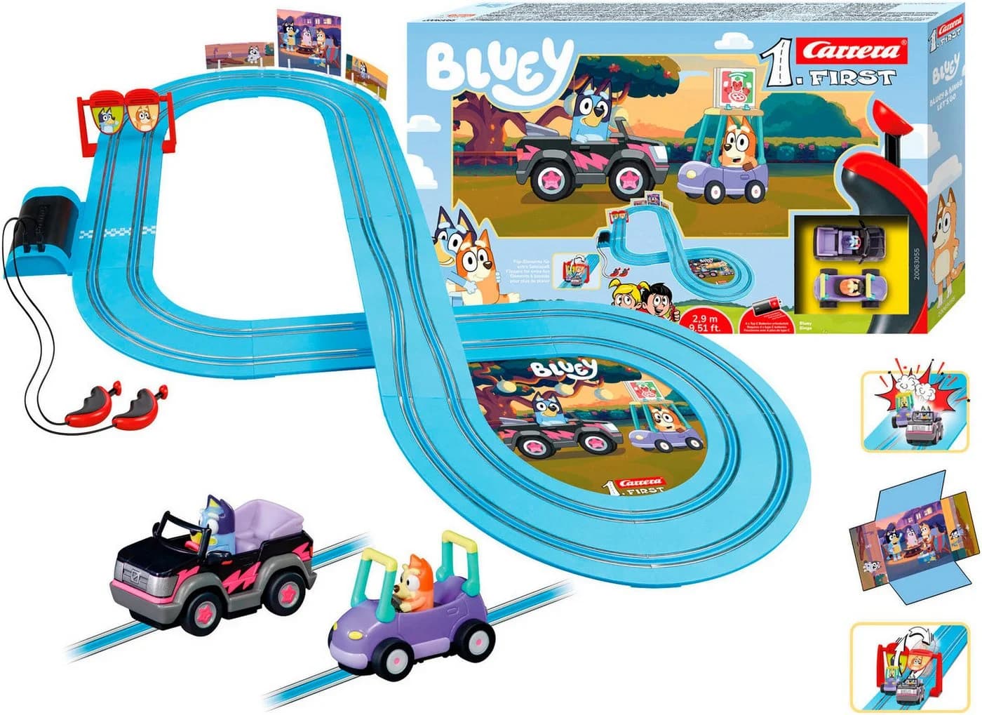 Carrera® Autorennbahn First Bluey & Bingo - Lets Go - Bild 2