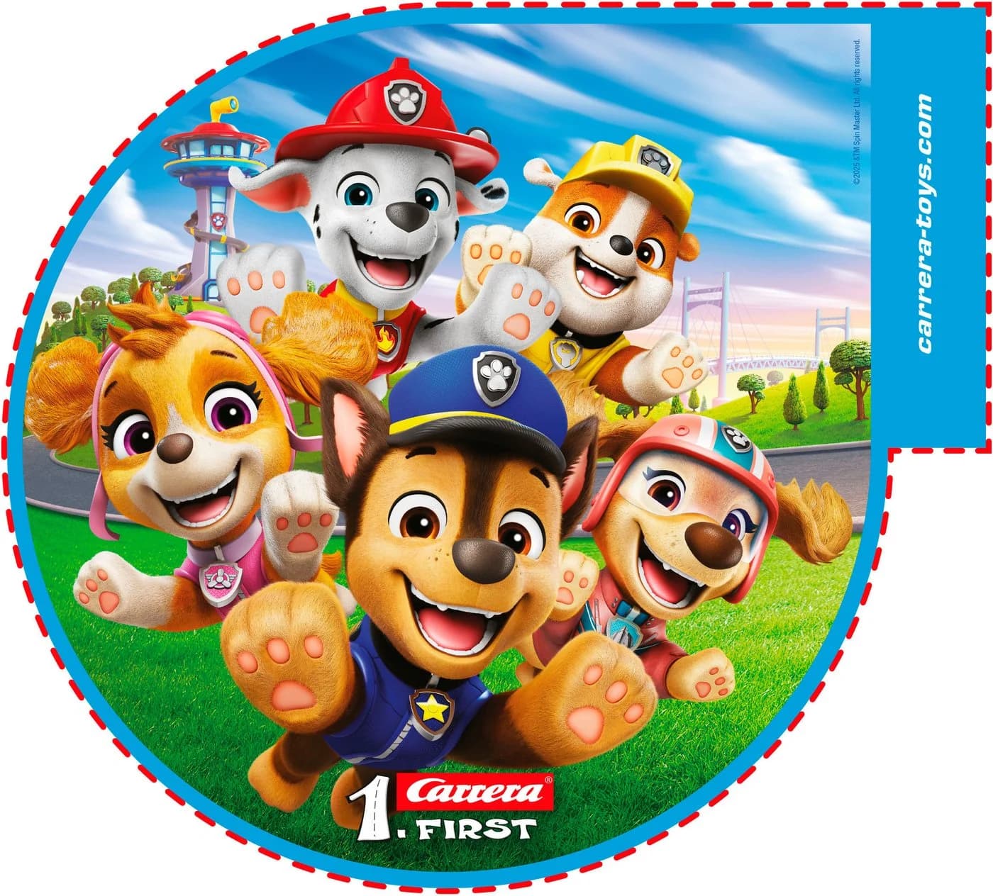 Carrera First Paw Patrol Autorennbahn Bunt 2,4m - Bild 3