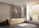 Kleine Wolke Duschrollo Clear 128 cm (2-tlg.) Bild 1