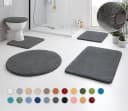 Kleine Wolke Badematte Relax Set Anthrazit Polyacryl Bild 2