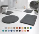 Kleine Wolke Badematte Relax Set Anthrazit Polyacryl Bild 3