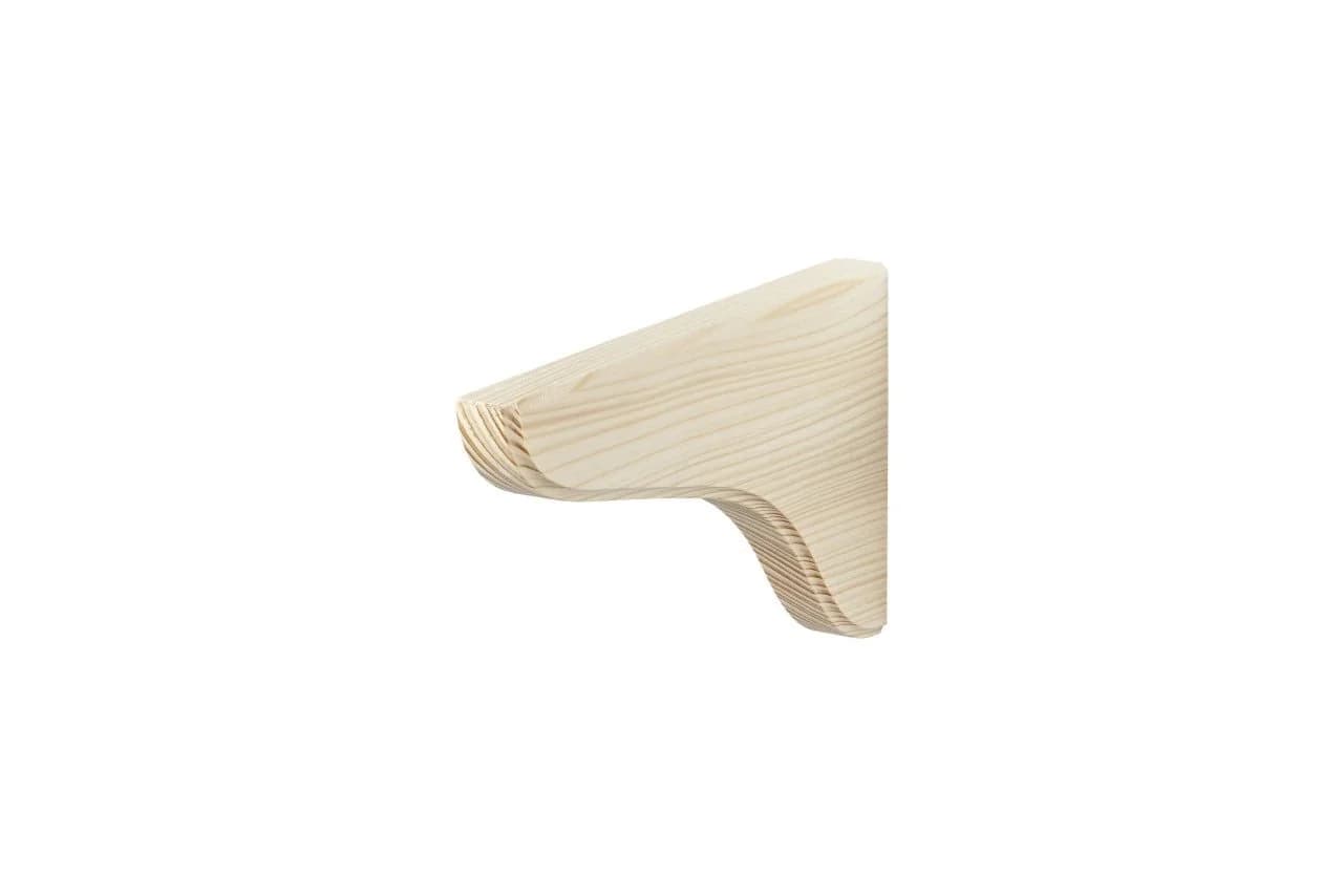 Dolle Konsole Holz Basic Fichte roh für 30er Regalböden