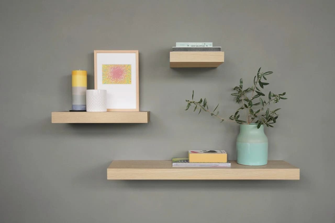 Dolle Wandregal Bigboard Eiche furniert