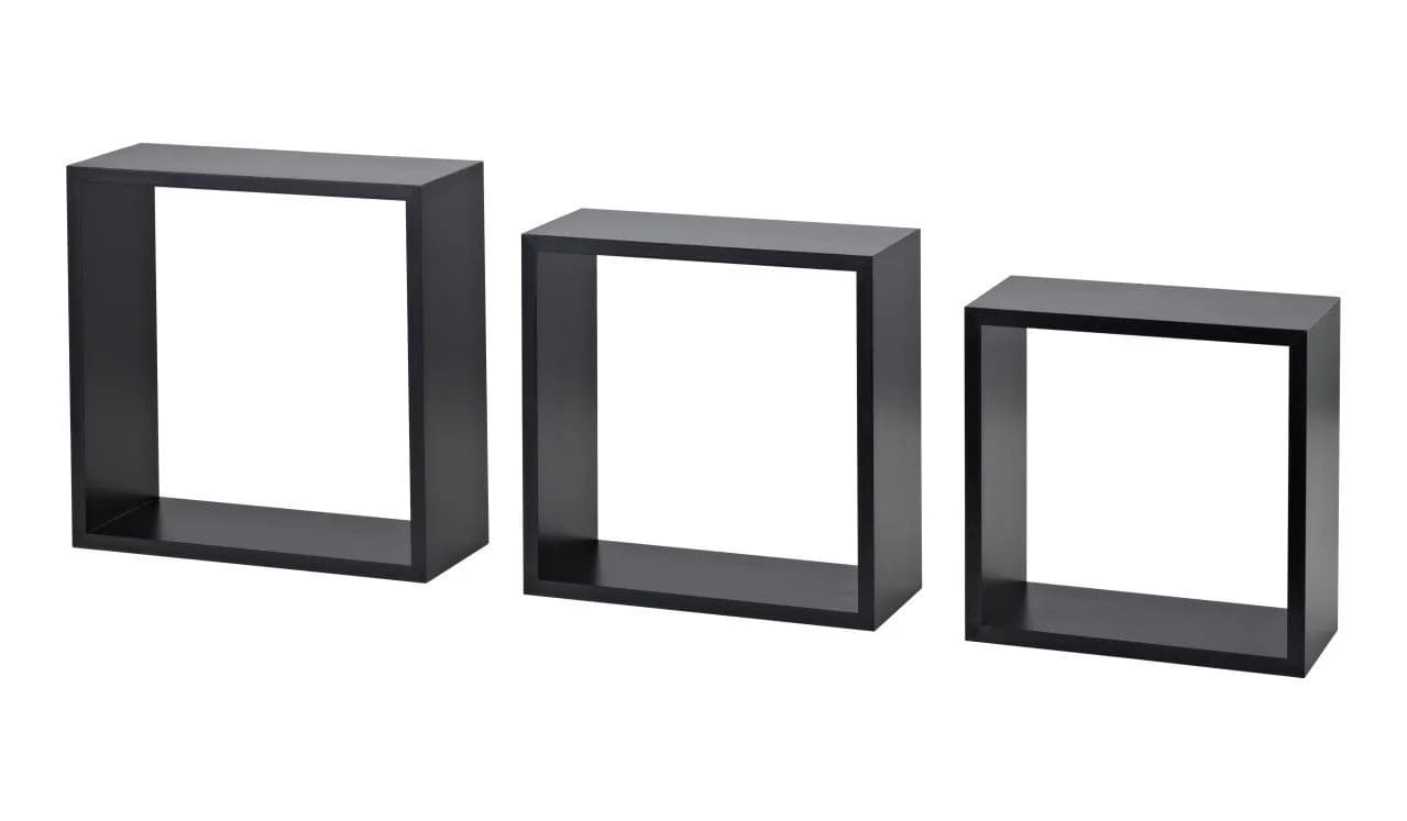 Dolle Würfelregal Frame 30 x 30 cm Schwarz 3er-Set - Bild 2