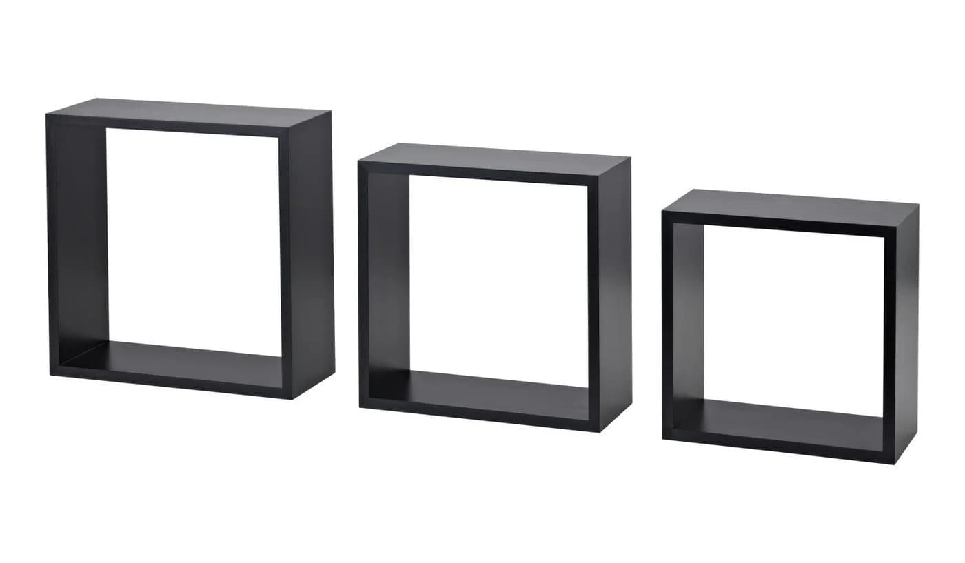 Dolle Würfelregal Frame 30 x 30 cm Schwarz 3er-Set - Bild 3
