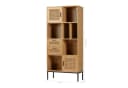 kamelshopping Standregal Rattan-Optik 2 Türen 2 Schubladen 6 Fächer Bild 4