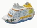 Wurm Spardose Kreuzfahrtschiff Bunt Bild 1