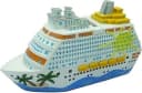 Wurm Spardose Kreuzfahrtschiff Bunt Bild 2