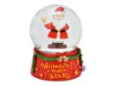 Wurm Schneekugel Weihnachtsmann & Co. KG Rot Glas Bild 2