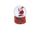 Wurm Schneekugel Weihnachtsmann & Co. KG Rot Glas Bild 4