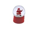 Wurm Schneekugel Weihnachtsmann & Co. KG Rot Glas Bild 5
