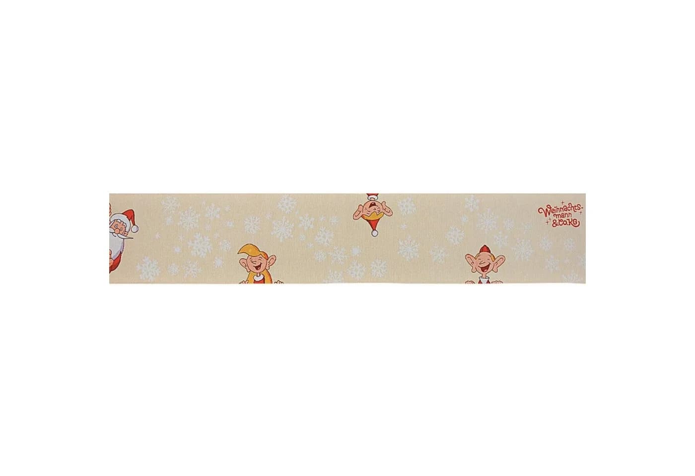 Wurm Tischläufer Weihnachtsmann & Co. KG Beige - Bild 2