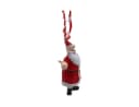 Wurm Christbaumschmuck Baumanhänger Weihnachtsmann Keramik Rot/Weiß Bild 5