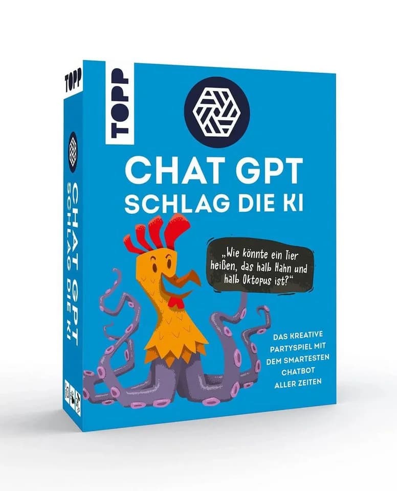 frechverlag Spiel ChatGPT - Schlag die KI. Kreatives Partyspiel