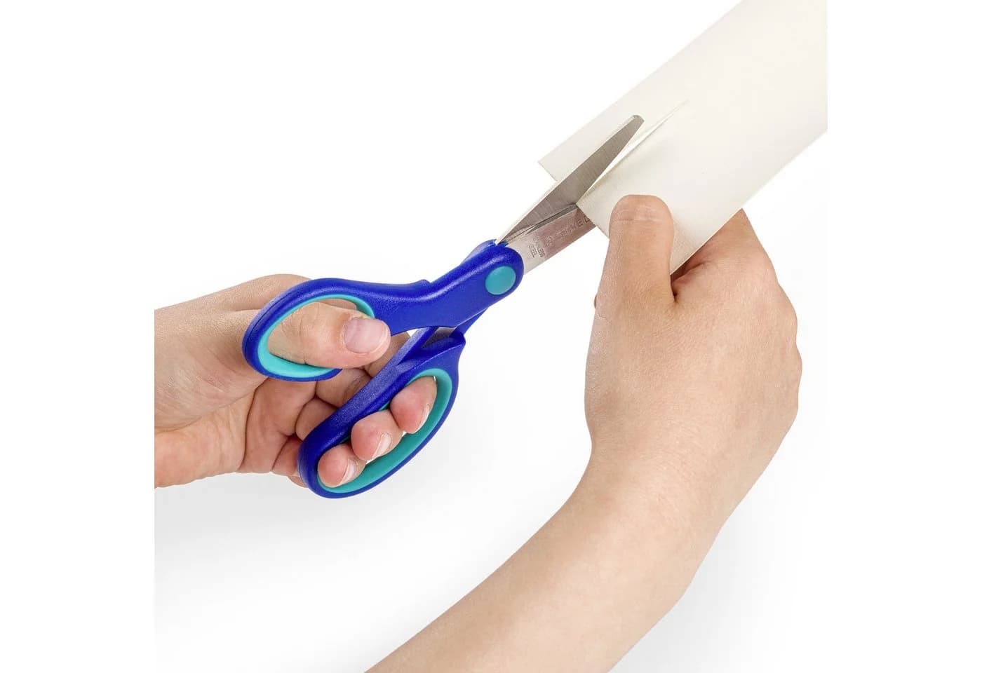 STAEDTLER Bastelschere Noris 965 Blau/Türkis für Linkshänder - Bild 4